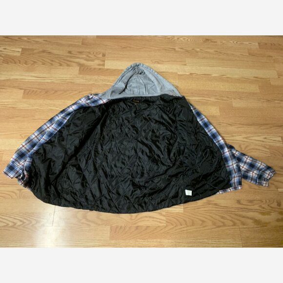 Sail Quilted Coat Plaid Men Size XXL 2XL - Picture 2 of 3